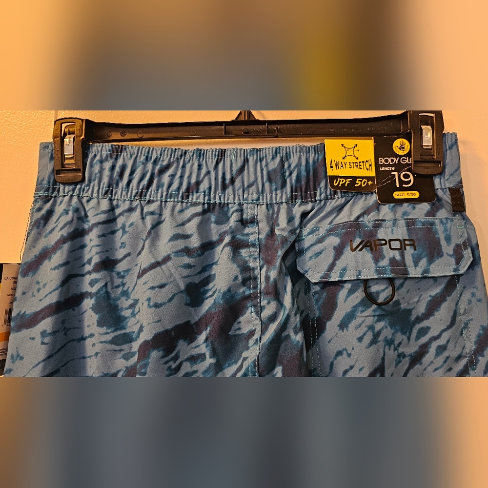 🩳 NWT Body Glove La Concha Wind Tie Dye Board Shorts Swim Trunks Shorts Size S - Picture 6 of 8